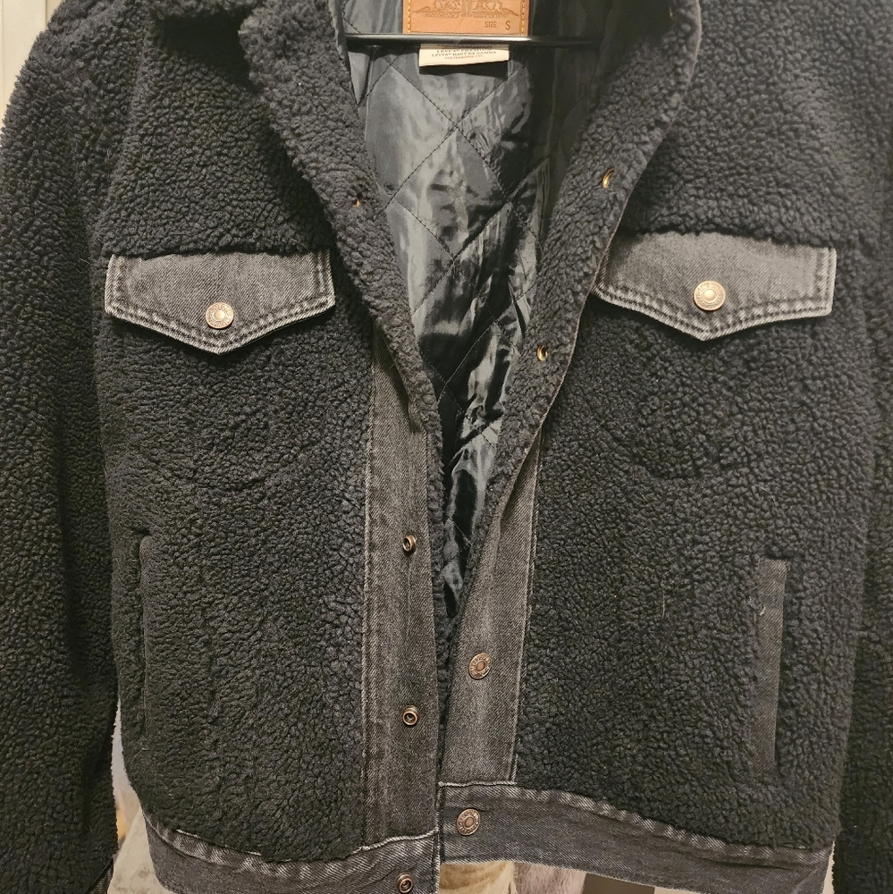 Levi's Denim Sherpa Jacket
